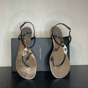 Giuseppe Zanotti Kanda Crystal Sandals